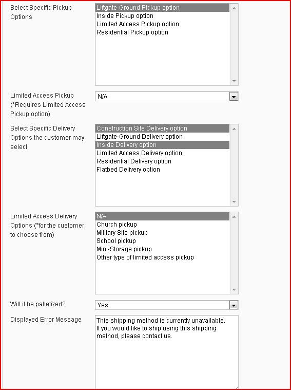 Magento Shipping Module ABF (ABFS) Freight Systems Inc.